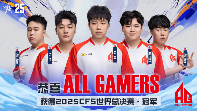 开云-成都高新区电竞战队勇夺CFS全球总决赛冠军