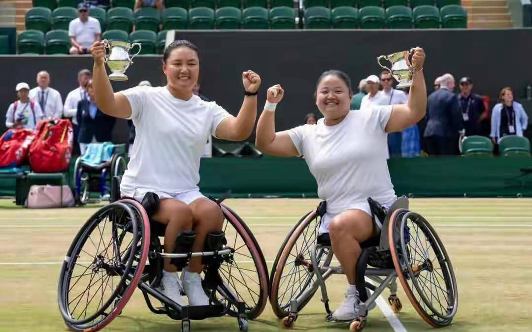 开云体育在线-全国第十二届残运会网球比赛在珠海横琴国际网球中心激情开战