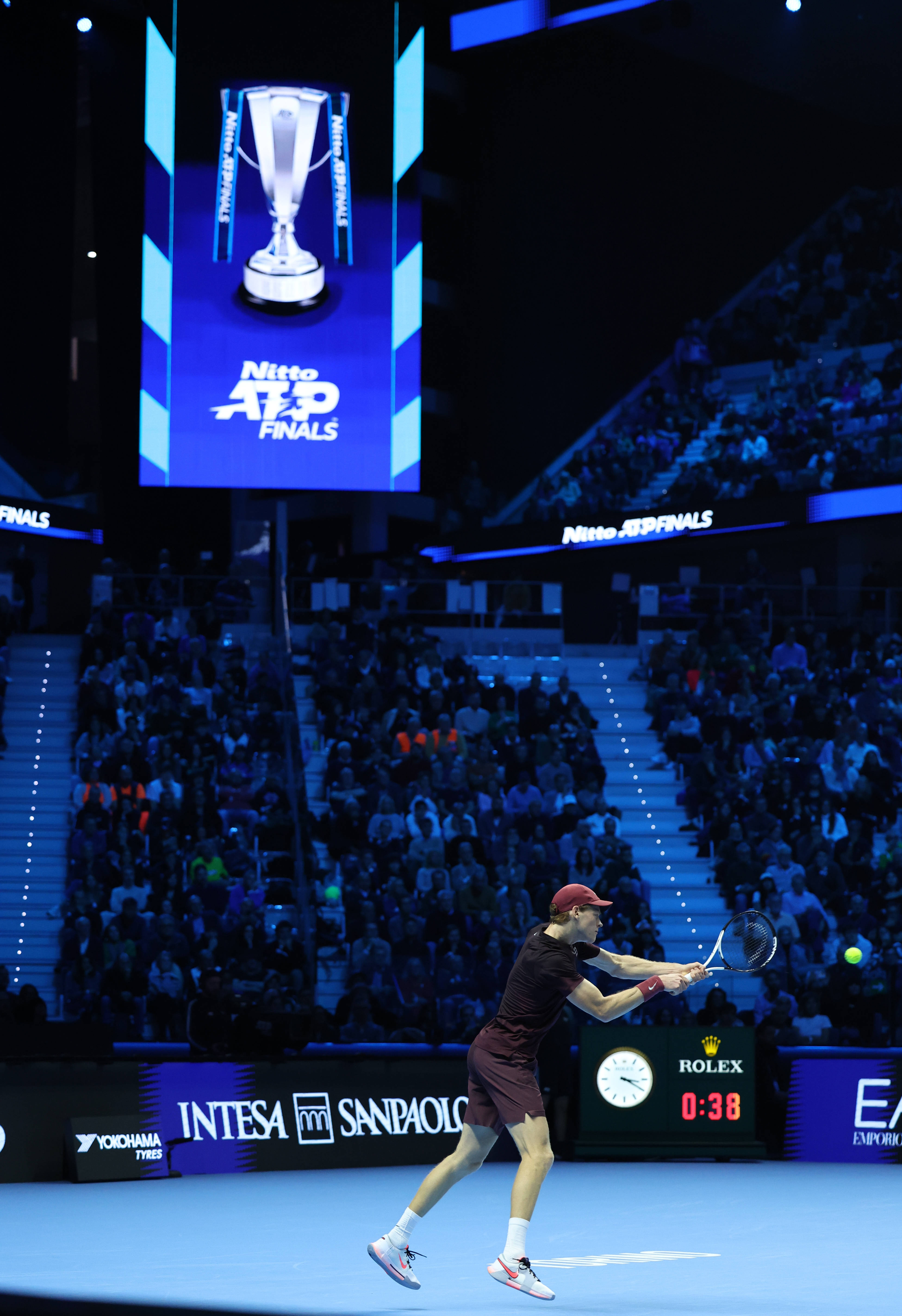 开云-(体育)网球——ATP年终总决赛半决赛:辛纳胜德米纳尔